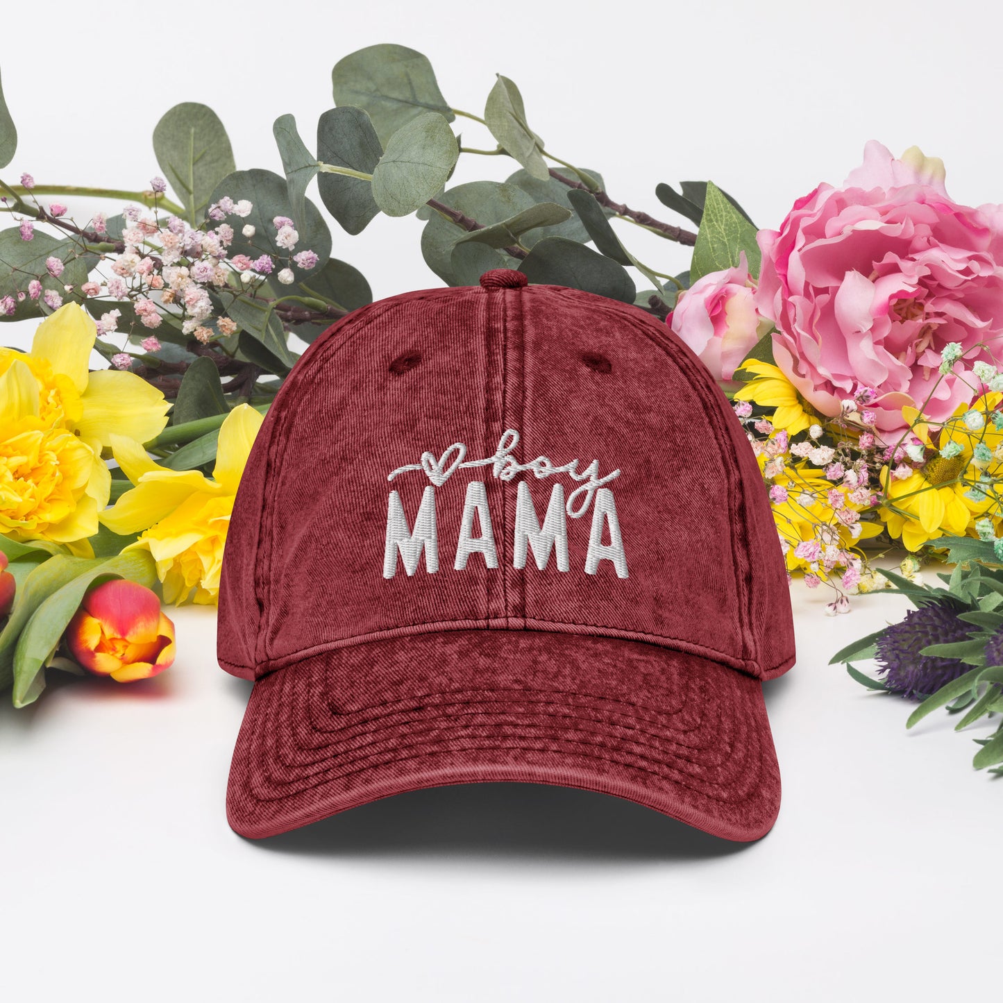 Boy Mama Vintage Hat
